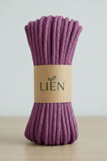 7მმ ბამბის თოკი – ქლიავისფერი