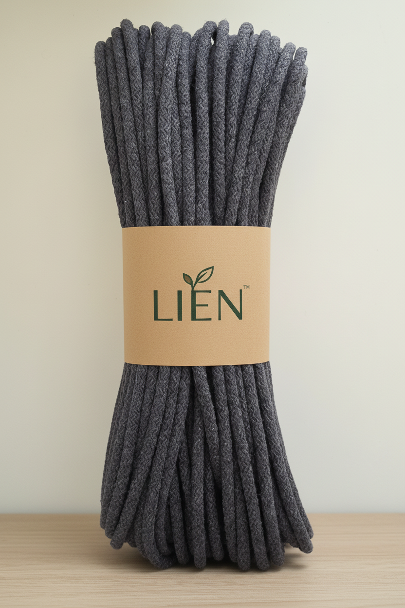 Dark Charcoal Cord – Lien Label