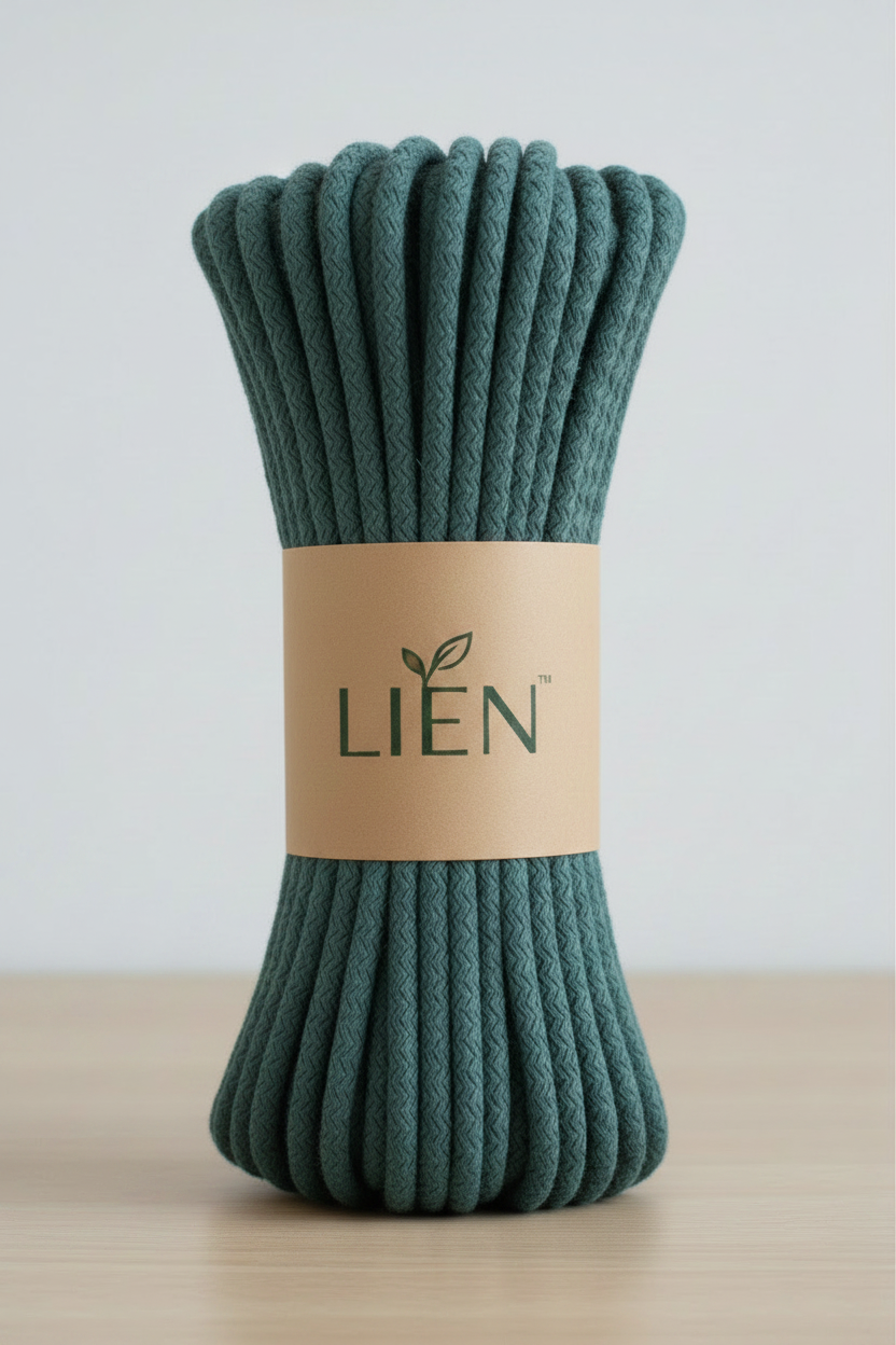 Deep Teal Green Cord with LIEN Label