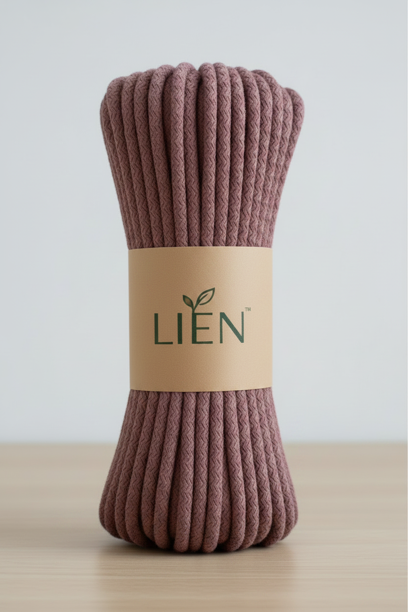 Dusty Rose Burgundy Cord with LIEN Label