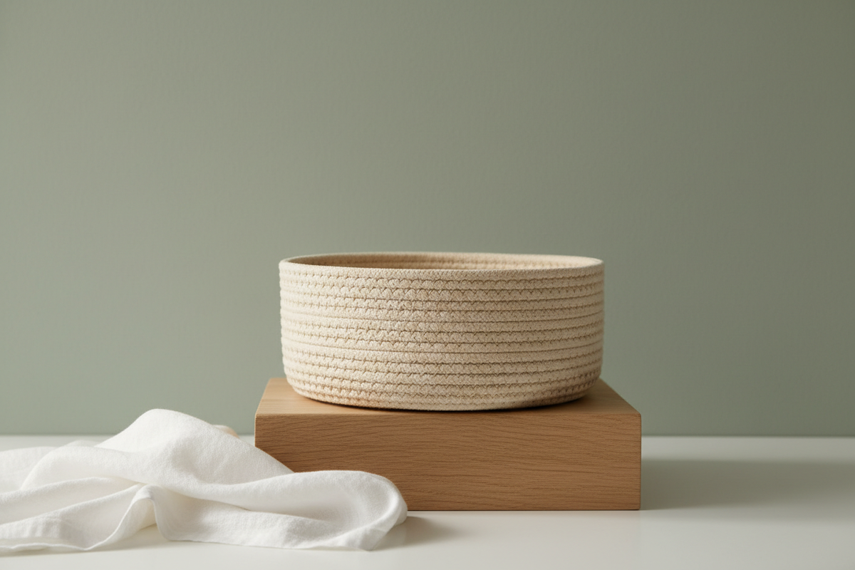 LIEN Hero Banner - Coiled Rope Basket